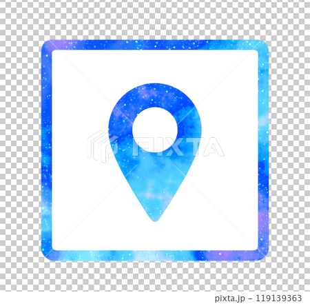 Marble starry sky | Map icon 119139363