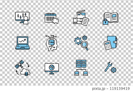 ビジネス　アイコン　セット 119139419