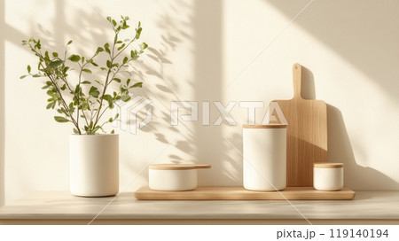 Eco Friendly and Minimalist Kitchen Setup for World Vegan Day Eco Friendly and Minimalist Kitchen Setup for World Vegan Day 119140194