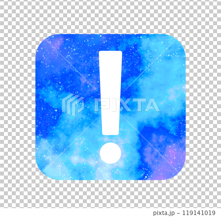 Marble starry sky | Exclamation mark 119141019
