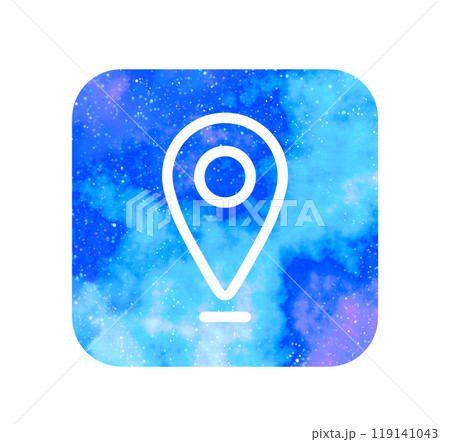 マーブルな星空｜マップアイコン 119141043