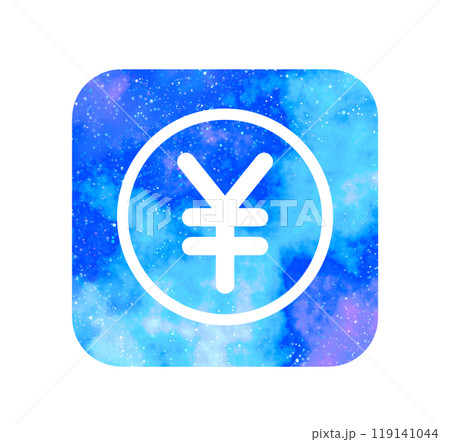 マーブルな星空｜シンプルな円マーク 119141044