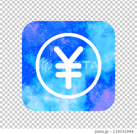 マーブルな星空｜シンプルな円マーク 119141044