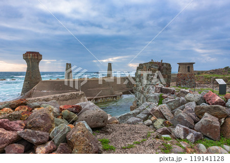 世界遺産「佐渡島（さど）の金山」　大間港（史跡）　重文景「佐渡相川の鉱山及び鉱山町の文化的景観」 119141128