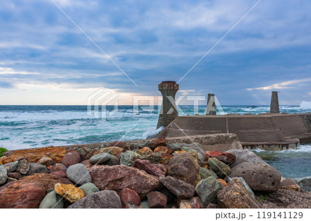 世界遺産「佐渡島（さど）の金山」　大間港（史跡）　重文景「佐渡相川の鉱山及び鉱山町の文化的景観」 119141129