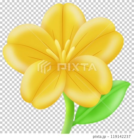 yellow flowers with yellow leaves 119142237