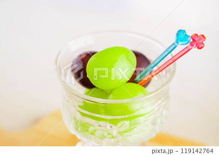 シャインマスカットの炭酸漬け 119142764