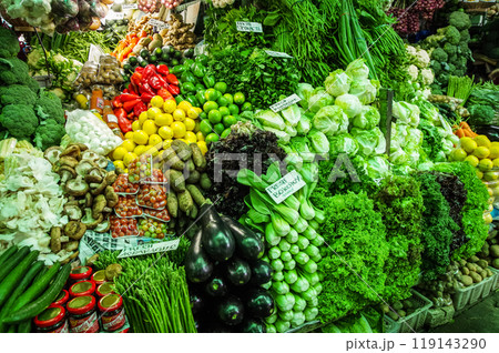 バギオのパブリックマーケット 119143290