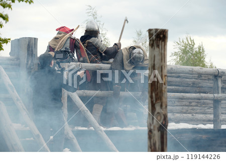 Engaging in Historical Reenactment Event on Battlefield 119144226