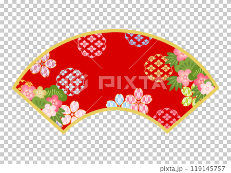 Japanese pattern background Japanese pattern background 119145757