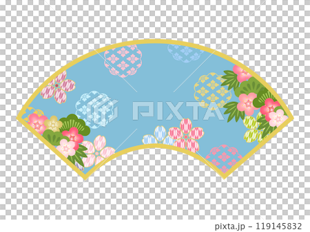 Japanese pattern background 119145832