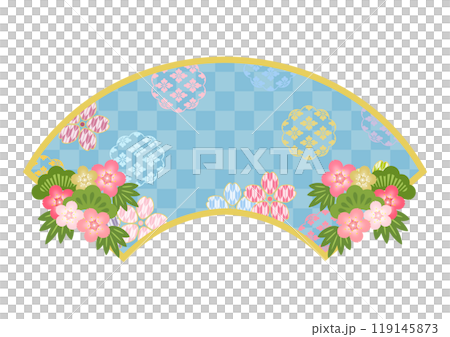 Japanese pattern background Japanese pattern background 119145873