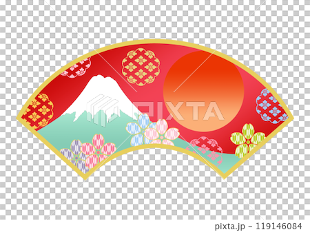Japanese pattern background 119146084