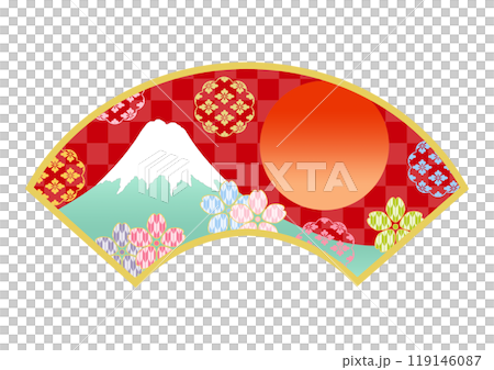 Japanese pattern background Japanese pattern background 119146087