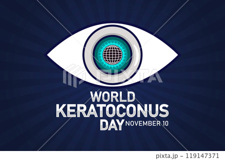 World Keratoconus Day, Modern background 119147371