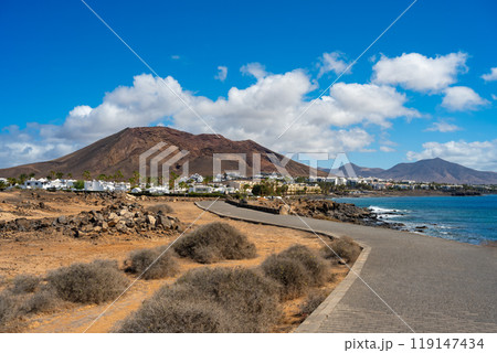 View of the vacation region at Playa Blanca 119147434