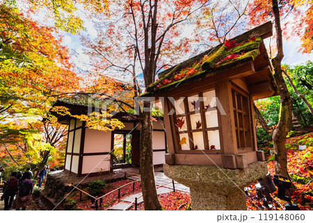 秋の京都　二尊院 119148060