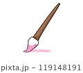 絵の具の筆 119148191