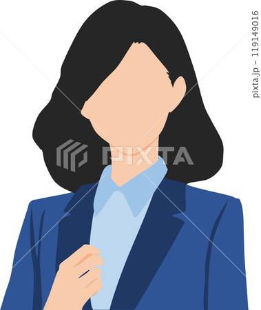 ビジネスウーマンのイラスト 119149016