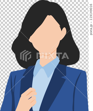 ビジネスウーマンのイラスト 119149016