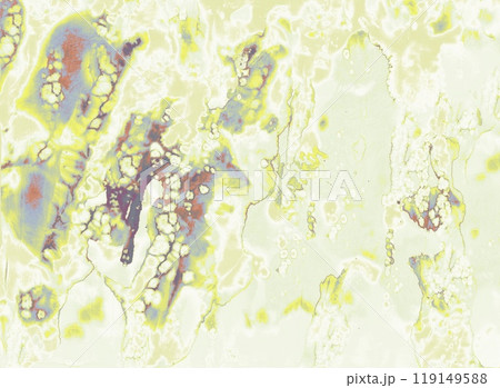 水彩手描きテクスチャー素材 水しぶき，飛沫、かすれ、にじみ、筆、刷毛 119149588