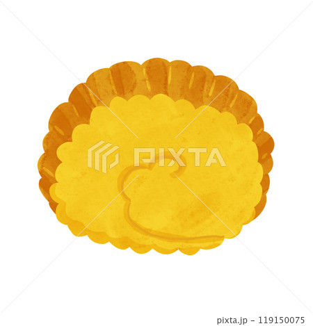 伊達巻 水彩風手描きイラスト 伊達巻 水彩風手描きイラスト 119150075