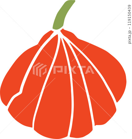 The pumpkin and leaf for autumn season celebration or holiday concept 119150439