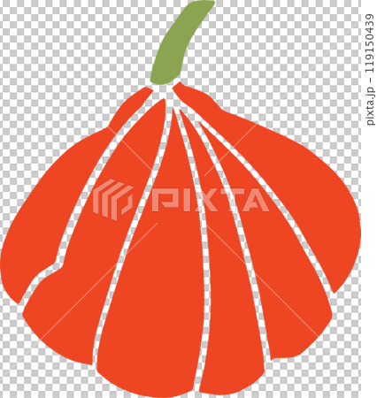 The pumpkin and leaf for autumn season celebration or holiday concept 119150439