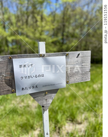 群馬です熊が出るのは当たり前 群馬です熊が出るのは当たり前 119151556