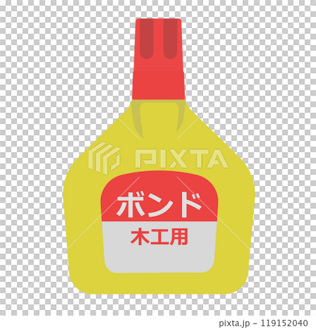 木工用ボンドのイラスト 木工用ボンドのイラスト 119152040