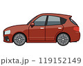 ハッチバックの車 119152149