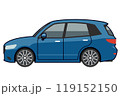ステーションワゴンの車 119152150