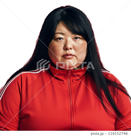 ダイエットしている女性 ダイエットしている女性 119152746
