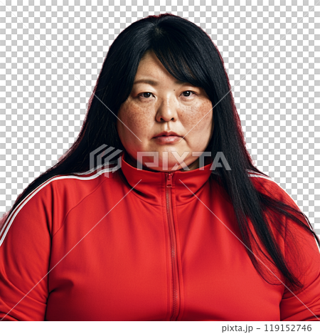 ダイエットしている女性 ダイエットしている女性 119152746