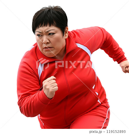 ダイエット中の女性 119152893