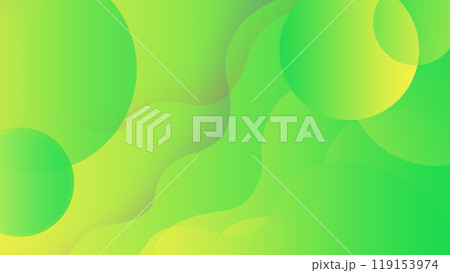 円形と曲線のアブストラクト背景素材 119153974