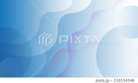 円形と曲線のアブストラクト背景素材 119154546