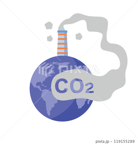 CO2と地球 CO2と地球 119155289