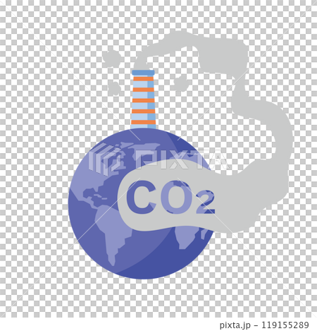 CO2と地球 CO2と地球 119155289