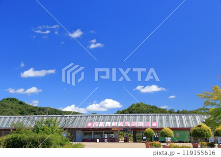 公園の入り口（花フェスタ記念公園　岐阜県 可児市） 119155616