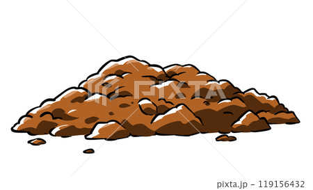 茶色のかたまり 119156432