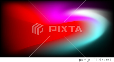 Vibrant swirling abstract pattern. Vector illustration 119157361