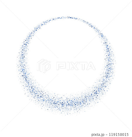 Abstract shiny blue glitter design element 119158015