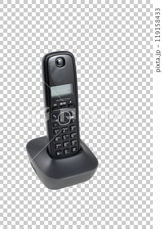 Cordless phone in its base Cordless phone in its base 119158433