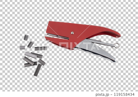 a paper stapler and some staples a paper stapler and some staples 119158434