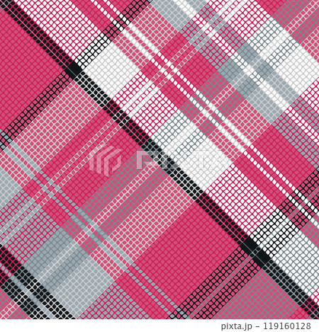 Tartan plaid pattern with texture. 119160128