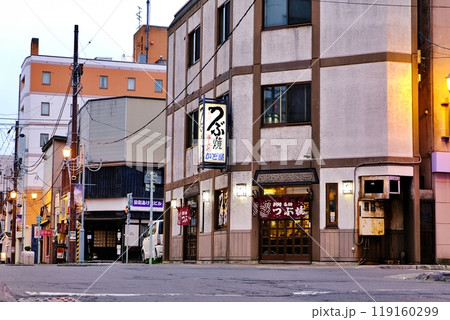 北海道釧路市栄町の街並み 119160299