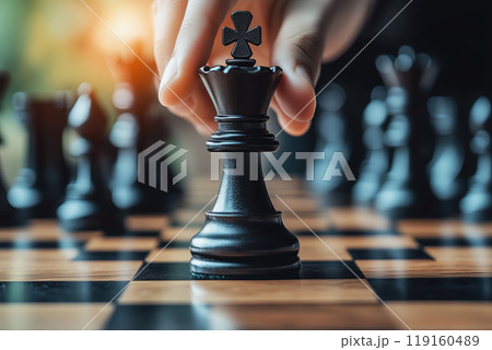 "Strategic Chess Move 119160489