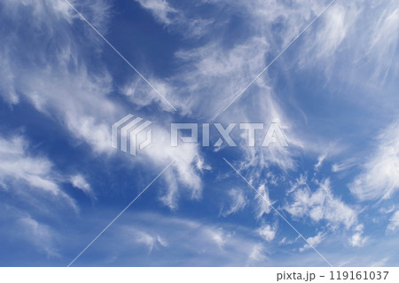 秋空・秋雲《青空素材》 119161037