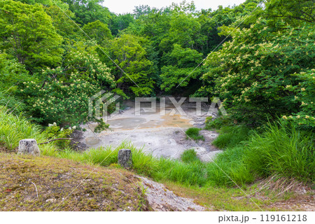 夏の北海道 阿寒湖 ボッケ 夏の北海道 阿寒湖 ボッケ 119161218